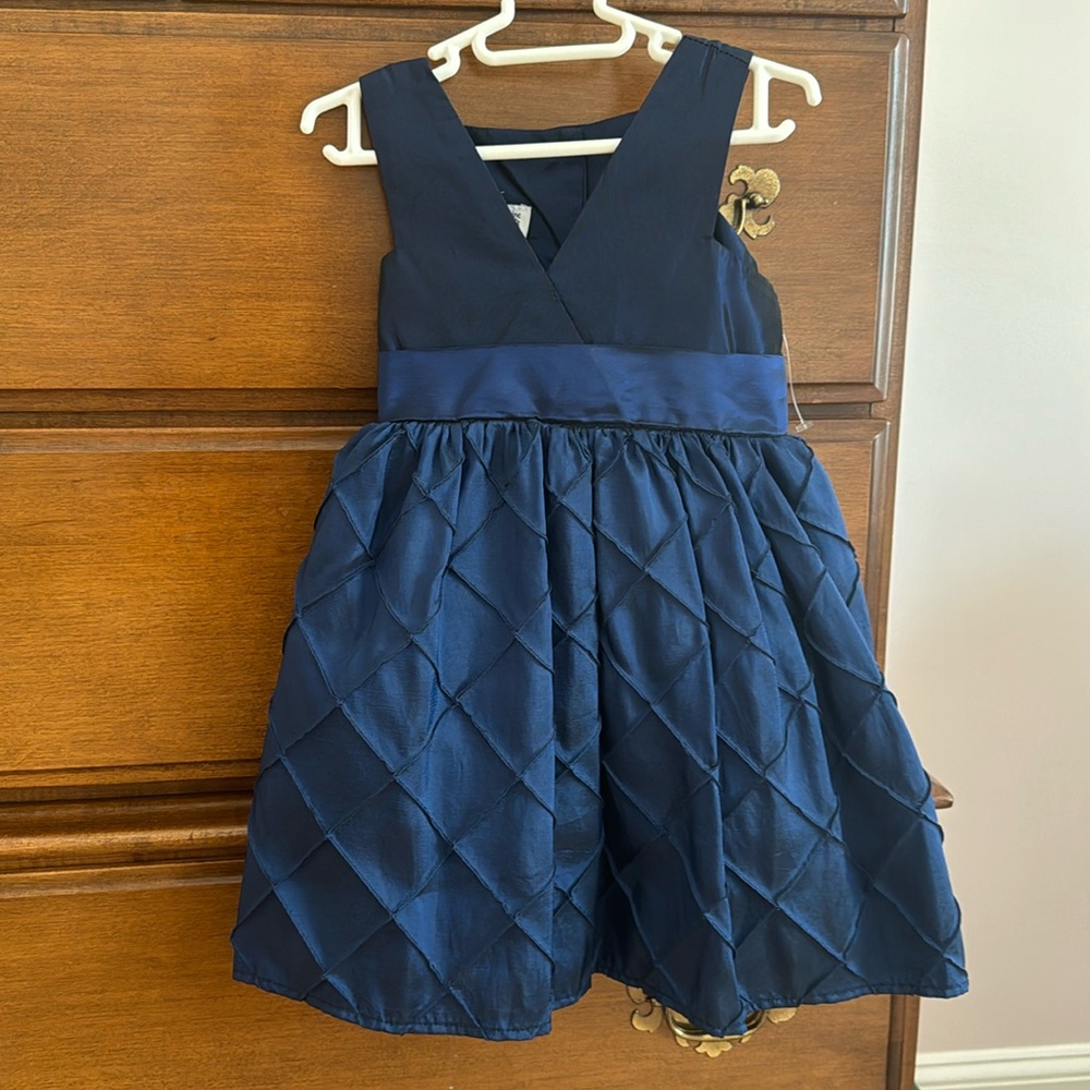 NWT Blue party dress - 18 months